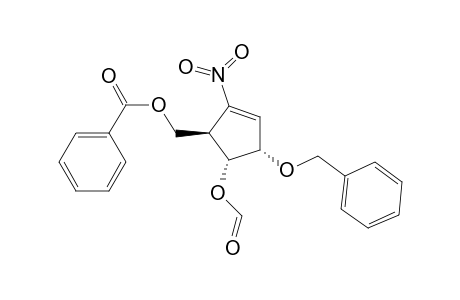 [(1R,4S,5R)-4-benzyloxy-5-formyloxy-2-nitro-cyclopent-2-en-1-yl]methyl benzoate