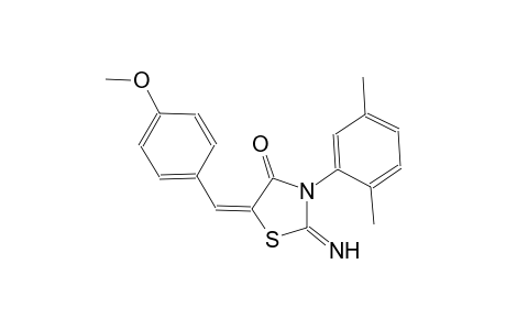 Thiazolidin-4-one, 2-imino-5-(4-methoxybenzylidene)-3-(2,5-dimethylphenyl)-