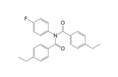 4-Ethyl-N-(4-ethylbenzoyl)-N-(4-fluorophenyl)benzamide
