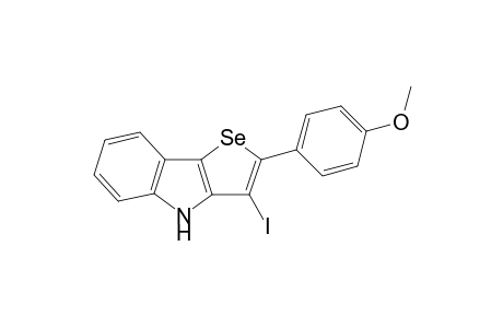 3-Iodo-2-(4-methoxyphenyl)-4H-selenopheno[3,2-b]indol