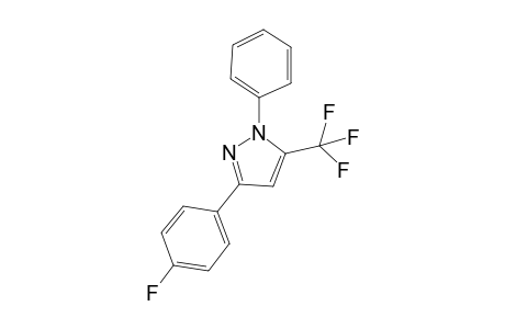 3-(4-fluorophenyl)-1-phenyl-5-(trifluoromethyl)-1H-pyrazole