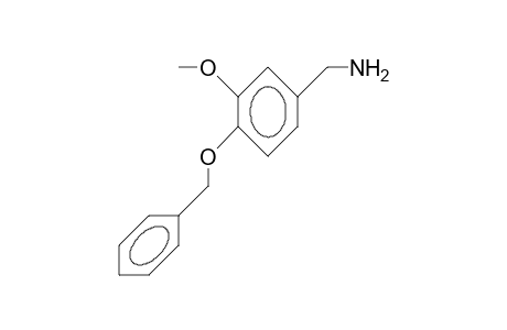 4-Benzyloxy-3-methoxy-benzylamine