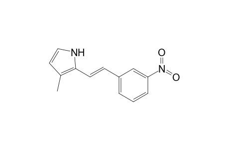 1-(Methyl-2'-pyrrolyl)-2-(3'-nitrophenyl)ethene