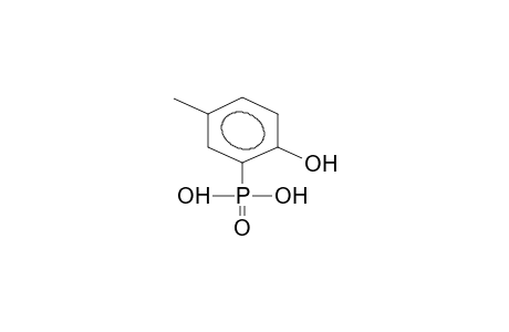 (2-HYDROXY-5-METHYLPHENYL)PHOSPHONIC ACID