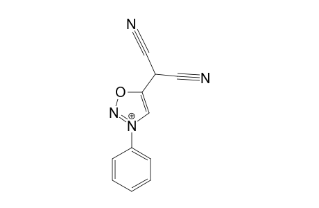 3-PHENYL-5-DICYANOMETHYL-1,2,3-OXADIAZOLE