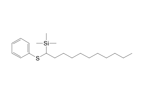 Silane, trimethyl[1-(phenylthio)undecyl]-