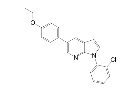 1-(2-Chlorophenyl)-5-(4-ethoxyphenyl)-1H-pyrrolo[2,3-b]pyridine