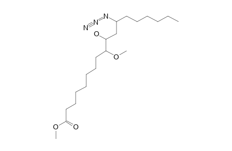 Methyl-12-azido-10-hydroxy-9-methoxy-octadecanoate