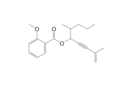 4-Methyl-1-(1-methylbutyl)-4-penten-2-ynyl 2-methoxybenzoate