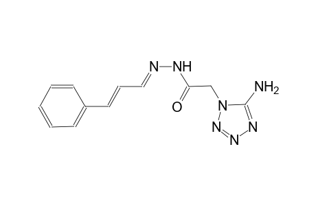 2-(5-amino-1H-tetraazol-1-yl)-N'-[(E,2E)-3-phenyl-2-propenylidene]acetohydrazide