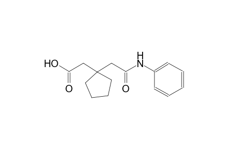 [1-(2-anilino-2-oxoethyl)cyclopentyl]acetic acid