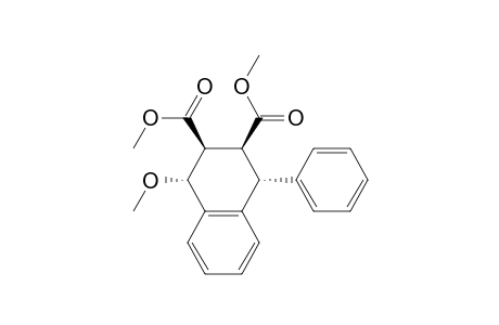 2,3-Naphthalenedicarboxylic acid, 1,2,3,4-tetrahydro-1-methoxy-4-phenyl-, dimethyl ester, (1.alpha.,2.beta.,3.beta.,4.alpha.)-(.+-.)-