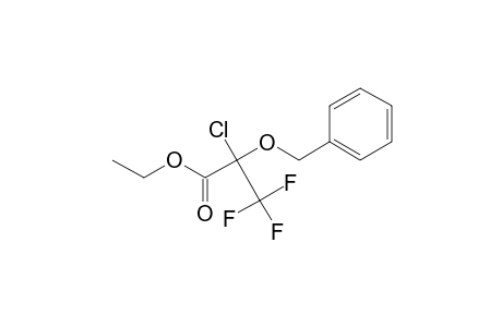 2-Benzoxy-2-chloro-3,3,3-trifluoro-propionic acid ethyl ester