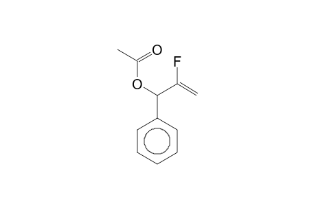 2-Fluoro-1-phenyl-2-propenyl acetate