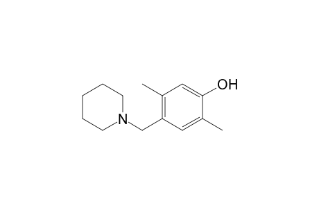 2,5-dimethyl-4-(1-piperidinylmethyl)phenol