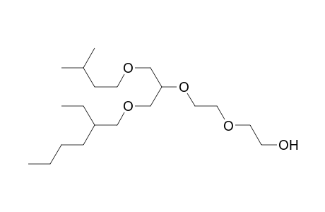 2-[2-[1-(2-ethylhexoxy)-3-(3-methylbutoxy)propan-2-yl]oxyethoxy]ethanol
