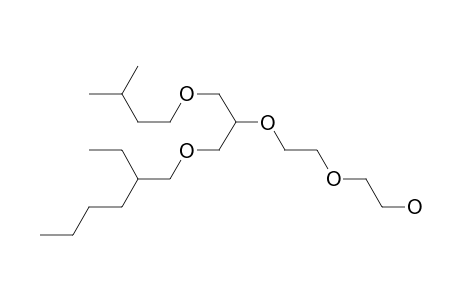 2-[2-[1-(2-ethylhexoxy)-3-(3-methylbutoxy)propan-2-yl]oxyethoxy]ethanol