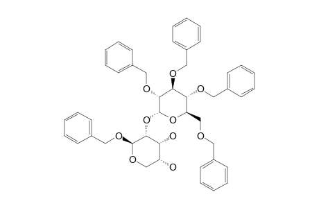 BENZYL-2-O-(2,3,4,6-TETRA-O-BENZYL-ALPHA-D-GLUCOPYRANOSYL)-BETA-L-RIBOPYRANOSIDE