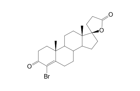 4-Bromo-3-oxo-17.alpha.-pregn-4-en-21,17-carbolactone