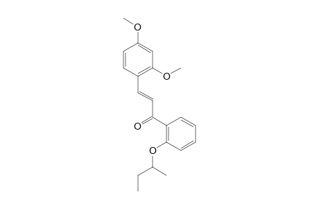 2,4-Dimethoxy-2'-(2-butyl)oxychalcone (isomer 2)