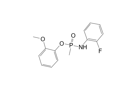 Methylphosphonoamidate, o-(2-methoxyphenyl)-N-(2-fluorophenyl)-