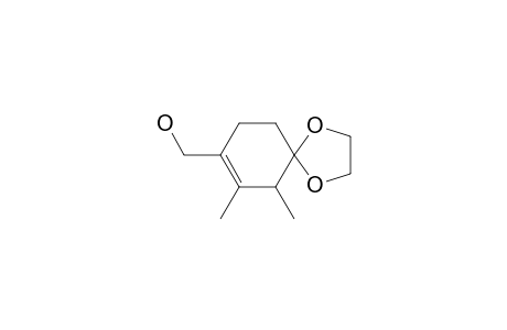 4,4-(ETHYLENEDIOXY)-2,3-DIMETHYLCYCLOHEX-1-ENEMETHANOL