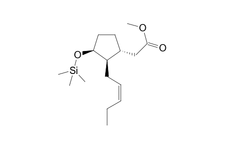 Methyl 2-[(1R,2R,3S)-2-[(Z)-pent-2-enyl]-3-trimethylsilyloxy-cyclopentyl]acetate