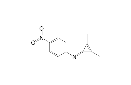 N-(4-Nitrophenyl)-2,3-dimethylcyclopropenoneimine