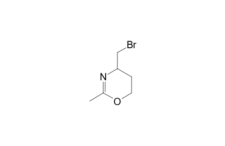 4-BROMOETHYL-2-METHYL-4H-5,6-DIHYDRO-1,3-OXAZINE