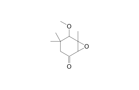 5-Methoxy-4,4,6-trimethyl-7-oxabicyclo[4.1.0]heptan-2-one