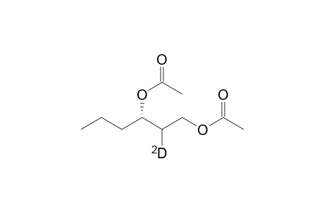 1,3-Hexane-2-d-diol, diacetate, [S-(R*,S*)]-