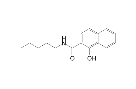 2-Naphthalenecarboxamide, 1-hydroxy-N-pentyl-
