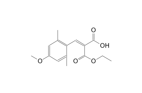 (2Z)-2-(ethoxycarbonyl)-3-(4-methoxy-2,6-dimethylphenyl)-2-propenoic acid
