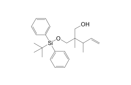 (2S*,3R*)-2-(tert-Butyldiphenylsilyl)oxymethyl-2,3-dimethyl-4-penten-1-ol