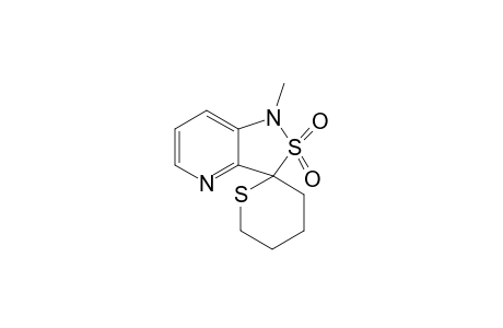 1-Methyl-1,3-dihydro-2,1-benzisothiazolo[4,3-b]pyridine-3-spiro-2'-tetrahydrothiopyran 2,2-dioxide
