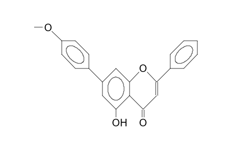 5-Hydroxy-7-(4-methoxyphenyl)-2-phenyl-4H-chromen-4-one