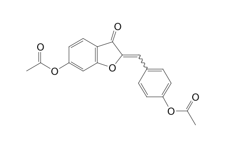 6-hydroxy-2-(p-hydroxybenzylidene)-3(2H)-benzofuranone, diacetate