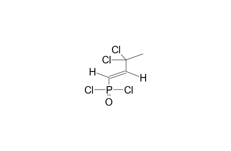 (E)-3,3-DICHLORO-1-BUTENYLDICHLOROPHOSPHONATE