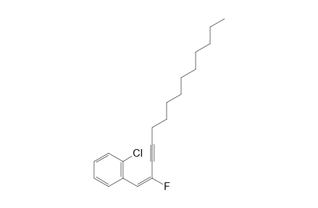 (E)-1-(2-CHLOROPHENYL)-2-FLUOROTETRADEC-1-EN-3-YNE