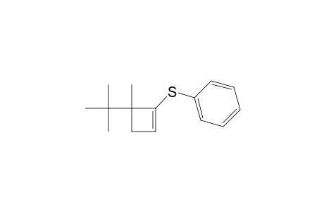4-Methyl-4-tert-butyl-1-phenylthio-1-cyclobutene