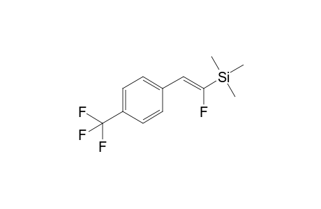 1-Fluoro-2-(4-trifluoromethylphenyl)-1-trimethylsilylethene