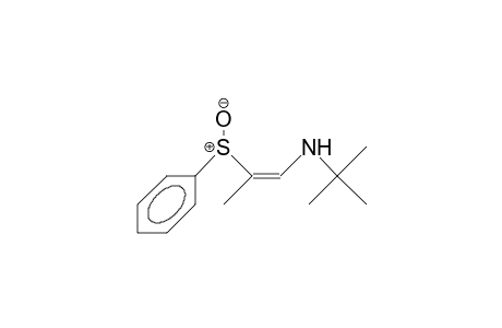 N-tert-Butyl-2-phenylsulfinyl-prop-1-enamine