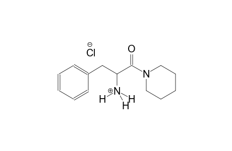 1-piperidineethanaminium, beta-oxo-alpha-(phenylmethyl)-, chloride