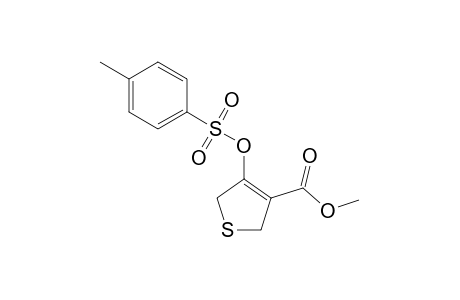 3-Thiophenecarboxylic acid, 2,5-dihydro-4-[[(4-methylphenyl)sulfonyl]oxy]-, methyl ester