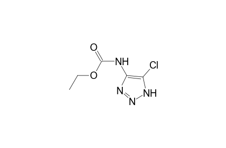 Ethyl 5-chloro-1H-1,2,3-triazol-4-ylcarbamate