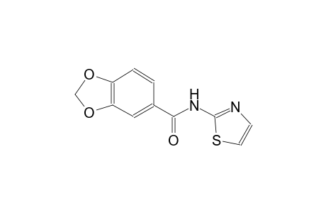 N-(1,3-thiazol-2-yl)-1,3-benzodioxole-5-carboxamide