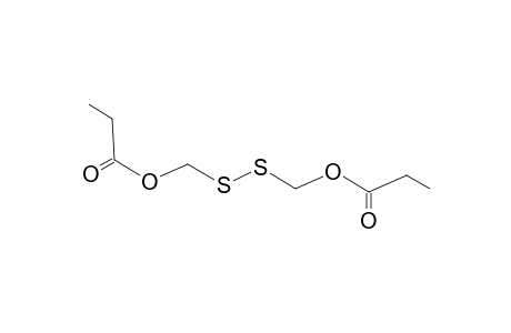 (propanoyloxymethyldisulfanyl)methyl propanoate