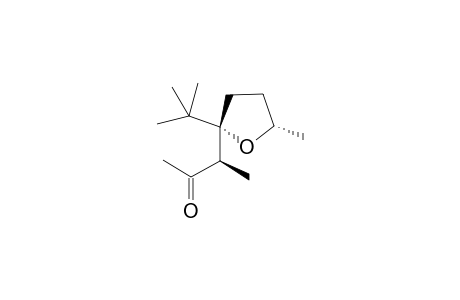 (3R)-3-[(2R,5S)-2-tert-butyl-5-methyl-2-oxolanyl]-2-butanone