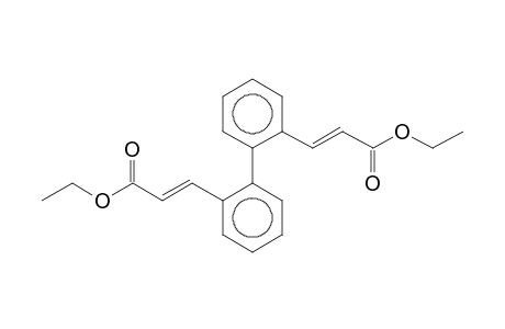(E)-3-[2-[2-[(E)-3-ethoxy-3-keto-prop-1-enyl]phenyl]phenyl]acrylic acid ethyl ester