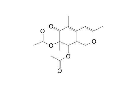 7,8-Dihydroxy-3,5,7-trimethyl-8,8A-dihydro-1H-isochromen-6-one, 2ac derivative